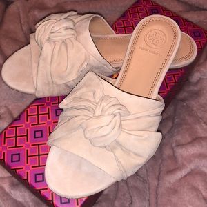 Tory Burch Annabelle Bow Slide Size 6.5